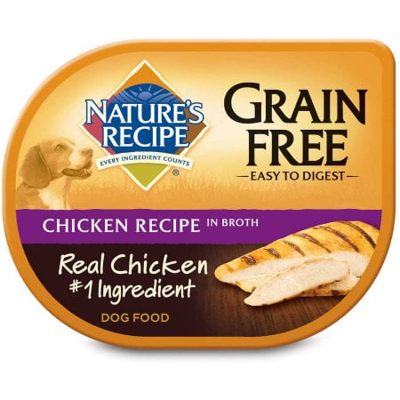 Creole Chicken Recipe - (12 Pack) Nature's Recipe Grain Free Chicken Recipe In Broth Wet Dog Food, 2.75-Ounce