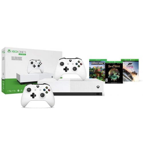 Xbox One S 1tb All Digital Edition Console With Extra Xbox