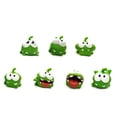 thumbnail image 1 of OUSITAID (1pcs Random style) Mung Bean Baby Cut Rope Frog Cartoon Doll Squeeze To Call Furniture Decoration Plastic Cartoon Toy, 1 of 16