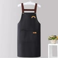 thumbnail image 5 of Chef Works Unisex Butcher Apron for Kitchen,Chef Apron for Men and Women Professional for Cooking With Pockets - Adjustable - Bib Aprons - Water & Oil Resistant, 5 of 5
