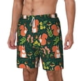 thumbnail image 2 of Uemuo Forest Squirrel Pattern Mens Swim Trunks Quick Dry Board Shorts with Mesh Lining, Stretch Beach Shorts Quick Dry No-Chafing Board Shorts-Large, 2 of 9