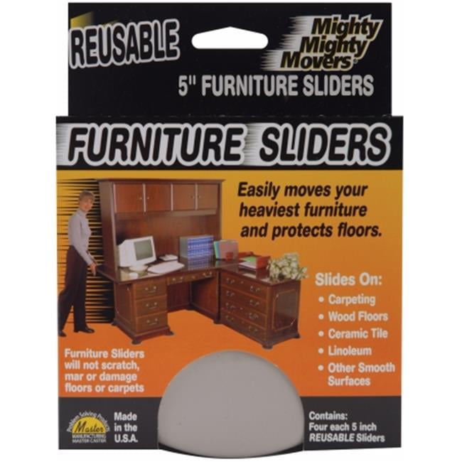 Master Manufacturing Mighty Movers Reusable Furniture Sliders