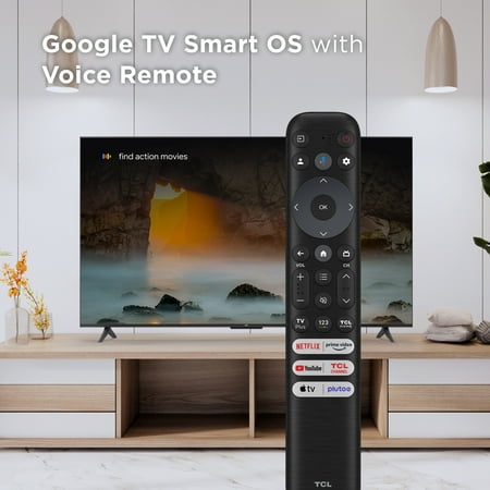 TCL - 50" Class S4 S-Class 4K UHD HDR LED Smart TV with Google TV