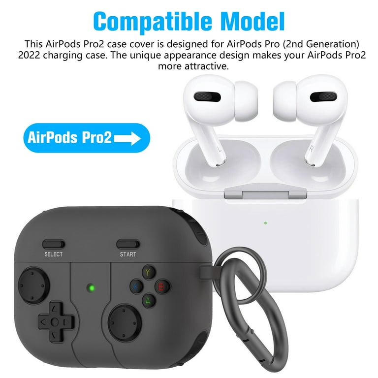 Celectigo AirPods Pro 2 Case, Game Console Design, Keychain