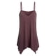 thumbnail image 2 of Camiseta sin mangas Macarena Tirantes Finos Cuello en V Plisado Rojo 2XL, 2 of 8