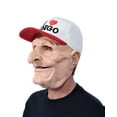 thumbnail image 2 of Be-Nign Retired Old Wrinkly Gambling Man Latex Mask, 2 of 4