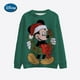 thumbnail image 5 of Suéter navideño de pareja de Mickey Mouse con dibujos animados de Disney Suéter fino de otoño para mujer/hombre Ropa de mujer de los años 90, 5 of 5