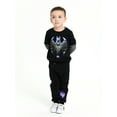 thumbnail image 3 of Batman Toddler Boy Fleece Hoodie Outfit Set, Sizes 12M-5T, 3 of 10