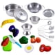thumbnail image 1 of Simule los utensilios de cocina Olla Sartén Espátula Jugar Utensilios de 20 piezas, 1 of 9