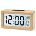 thumbnail image 1 of Despertador digital con temperatura y humedad, funciona con pilas, reloj pequeño, pantalla multifunción, luz nocturna, pantalla LED grande para oficina, dormitorio, escuela, hogar, sala de estar,, 1 of 6
