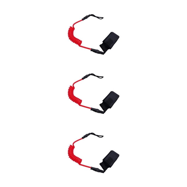 Greeniant Caña Paddle Seguridad Correa Elástica Barcos Raft Cuerda Elástica Rojo Type1 NO1