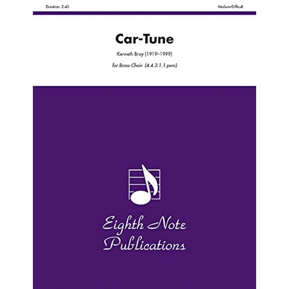 Car-Tune : Score et Pièces (Eighth Note Publications)