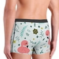 thumbnail image 5 of Disketp Cute Flamingo Men'S Boxer Briefs,Soft And Breathable Cotton Underwear With Comfortflex Waistband, 5 of 8