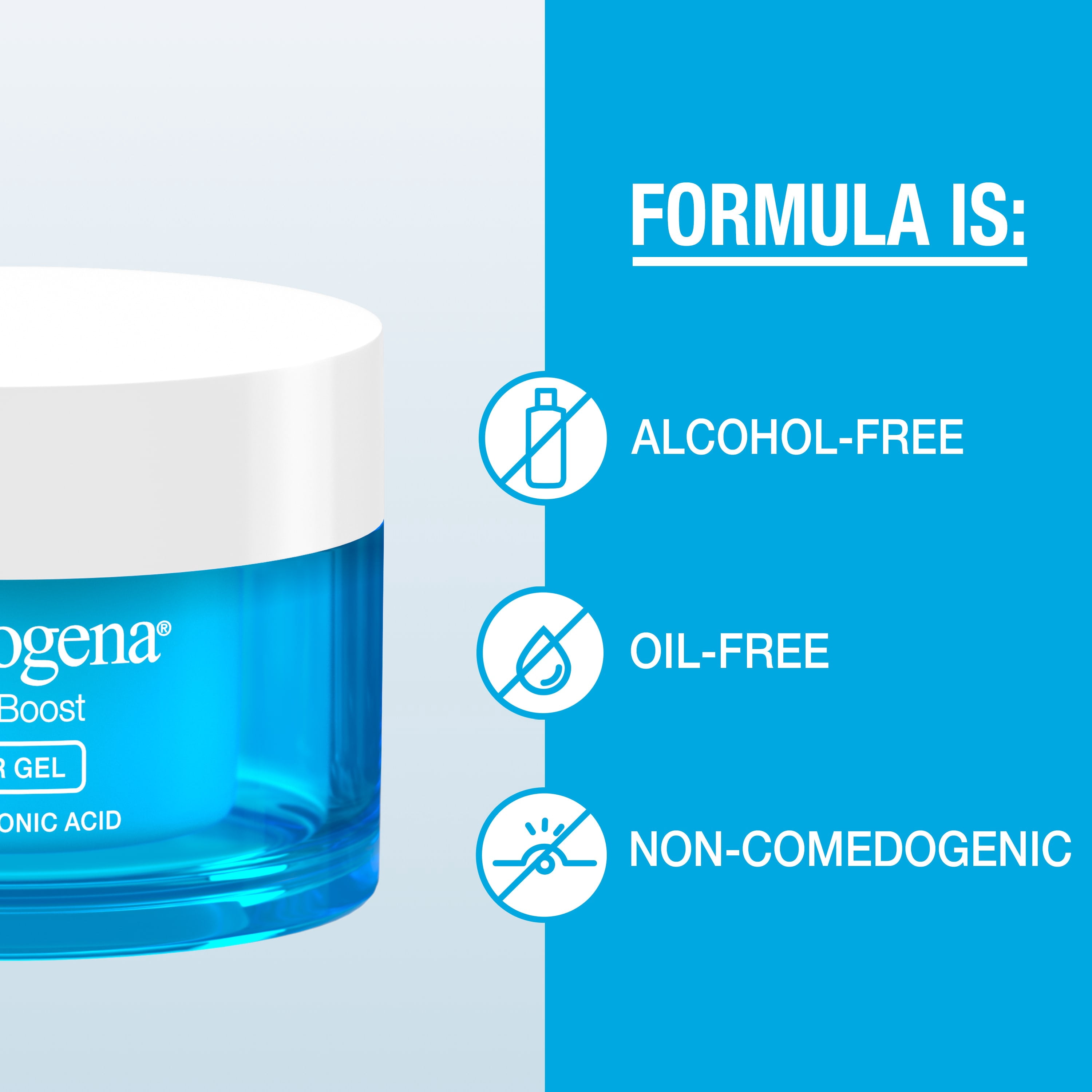 Neutrogena Hydro Boost Trifecta: Water Gel Facial Moisturizer, Gel Cleanser, & Makeup Remover Wipes, Set
