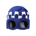 thumbnail image 4 of EliteGoogv Unisex Knit Beanie Lined Plaid Goggle Detail Skull Cap Winter Hat, 4 of 4