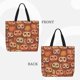 thumbnail image 2 of Fotbe Brown Owl Bolsa Tote con Estampado para Mujer, Bolsos con Cremallera, Bolsa de Hombro Casual de Gran Capacidad con Bolsillos Internos, 2 of 7
