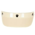 thumbnail image 1 of Amdohai Universal Motorcycle 3 Snap-Button Visor Flip Up Down Open Face Helmet Wind Shield, 1 of 8
