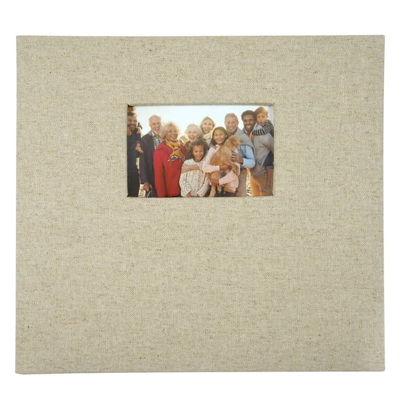 Recollections Oatmeal Scrapbook Album, 6 Pack
