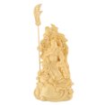 thumbnail image 1 of Figuras talladas de Guan Yu, amuleto de estatua de Buda tallada a mano para decoración del hogar, 1 of 8