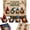 B, variant on GliJian 3D Beaded Gnome DIY Kit, Beginner Friendly Handmade Bead Craft Set, Patriotic Independence Day Mini Gnome Ornament Making Kit