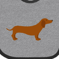 thumbnail image 4 of Inktastic Dachshund Boys or Girls Baby Bib, 4 of 4