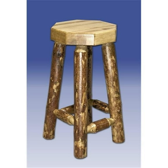 Glacier Country Backless Barstool