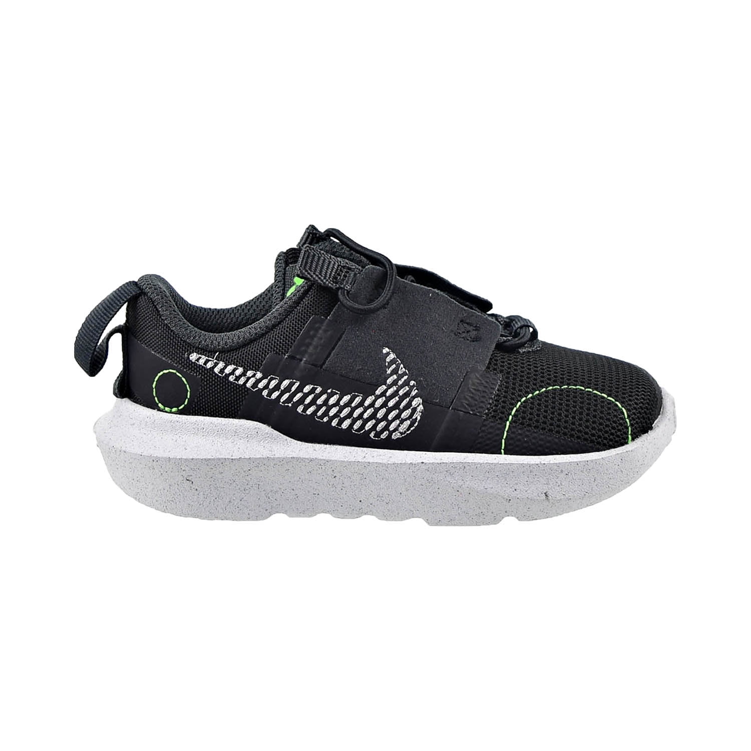 Nike Crater Impact (TD) Toddler's Shoes BlackChromeDark Smoke Grey