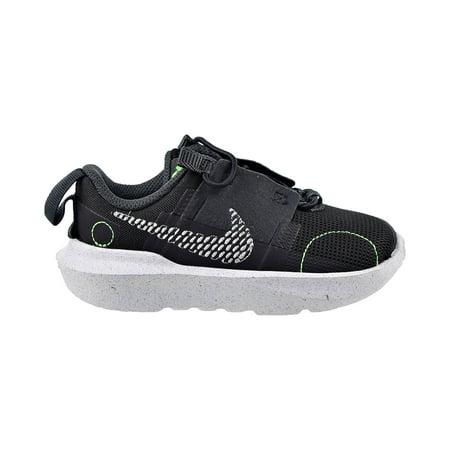 Nike Crater Impact (TD) Toddler's Shoes Black-Chrome-Dark Smoke Grey db3553-002