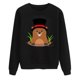 thumbnail image 1 of Gibobby Sudaderas para mujer sudadera de – Sudadera del día de la Sudadera cómoda para mujer para de la (tipo 5)(Negro, S), 1 of 3