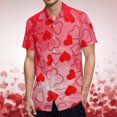 thumbnail image 2 of YAYUBA Big and Tall Shirts for Men Novelty and Funny Design Valentine's Day Cooking Uniform Wrinkle Free Fashion Date Night Outfit Collar Button Up Walking Sets, 2 of 6