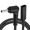 thumbnail image 1 of 0.5FT USB C to DC PD Power Fast Charging Cable, 3.5mmx1.35mm 65W/18V-20V DC Power Cable, Type C Input 3.25A Adapter Jack Converter for Router, Camera, TV Box, Desk Lamp(Black), 1 of 6
