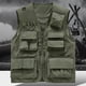 thumbnail image 1 of TaTaai Women Zip Up Outdoor Vest Four Seasons Multi Pocket Gilet V Neck Photography Workwear Top Durable Breathable Machine Washable No Fading Versatile Daily Hiking Work Top Gift, 1 of 4