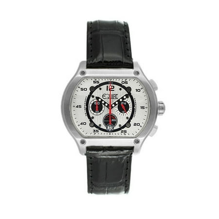 Equipe Dash Men's Watch with Silver Case and White Dial