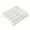 White, variant on ACDANC Organizer,PP Material Silverware Organizer,Compartmentalized Storage Silverware Tray Black