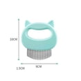 thumbnail image 6 of WarmTown Cat Comb Pets Cat Dog Grooming Massage Shell Comb Pet Hair Remover Tool Cleaning Brush, 6 of 7
