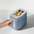 thumbnail image 5 of Beautiful 2 Slice Toaster with Touch-Activated Display, Cornflower Blue by Drew Barrymore, 5 of 8