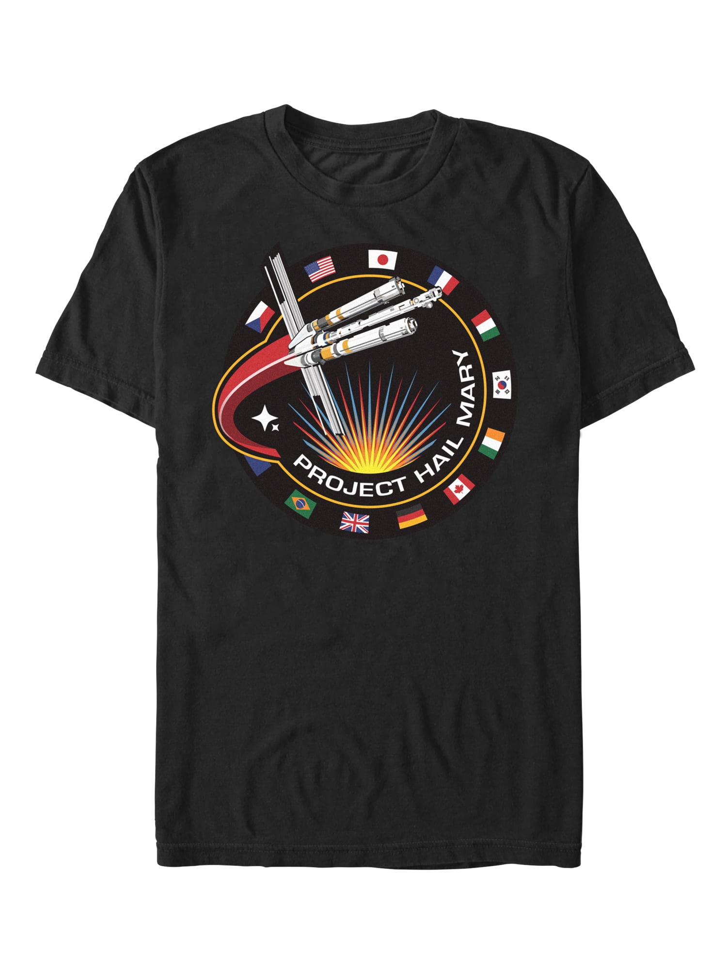 Project Hail Mary Men's Graphic Short Sleeve Tee, Sizes S-3XL