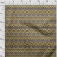 thumbnail image 2 of oneOone Tissu Viscose Georgette Tourbillon & Paisley Ikat Décor Tissu Imprimé BTY 42 Pouces de Large, 2 of 4