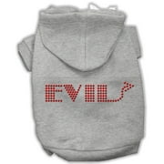 Pet, Dog Cat Hoodie Rhinestone, "Evil"