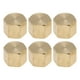 thumbnail image 1 of Accesorio de tubería de latón Unique Bargains 1/8" tapón roscado interno 25/64" 6 piezas, 1 of 7
