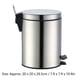 thumbnail image 1 of Bote de basura de cocina bote de basura resistente de acero inoxidable para dormitorio Anggrek Otros, 1 of 8