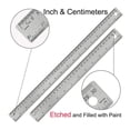 thumbnail image 7 of Metal Ruler with Cork Backing:(12+18 Inch) Stainless Steel Ruler Non-Slip Rulers with In ma3051, 7 of 7