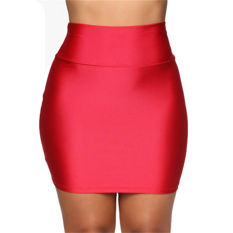 Tight Womens Candy Fitted Slim Stretch Seamless Skirts Mini Dress Skirt Peyakidsaa Short