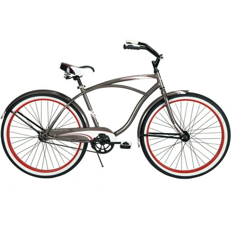 UPC 028914563640 26 Huffy Cranbrook Men s Cruiser Bike Gray upcitemdb
