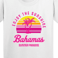 thumbnail image 4 of Inktastic Enjoy the Sunshine Bahamas Summer Paradise Youth T-Shirt, 4 of 5