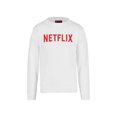 thumbnail image 1 of Sudadera Fan Army Netflix Talla M  Blanco, 1 of 4