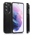 thumbnail image 1 of FIEWESEY for Samsung Galaxy S22 Plus Wallet Case with Card Holder, PU Leather Kickstand Card Slots Case, Double Magnetic Clasp Durable Shockproof Cover for Samsung Galaxy S22 Plus(Black), 1 of 9