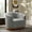 Gray, variant on Modern 360° Swivel Accent Chair with Chenille Upholstery and Solid Wood Legsfor Living Room, Bedroom, Reading Corner, No Assembly, Gray