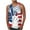 Multicolor, variant on Xysaqa Men's 4th of July Tank Tops American Flag Print Shirts for Men Casual Sleeveless Gym Muscle USA Flag Graphic Patriotic Tees M-6XL (Available in Big & Tall)