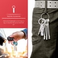 thumbnail image 5 of ifundom i Love You Key Chain Stainless Steel Key Ring Simple and Generous Hanging Decoration 1Pack, 5 of 8